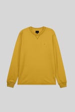 Honeycomb Design Jersey Long Sleeve T-Shirt