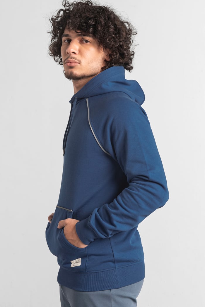 Brushed Fleece Raglan Hoodie