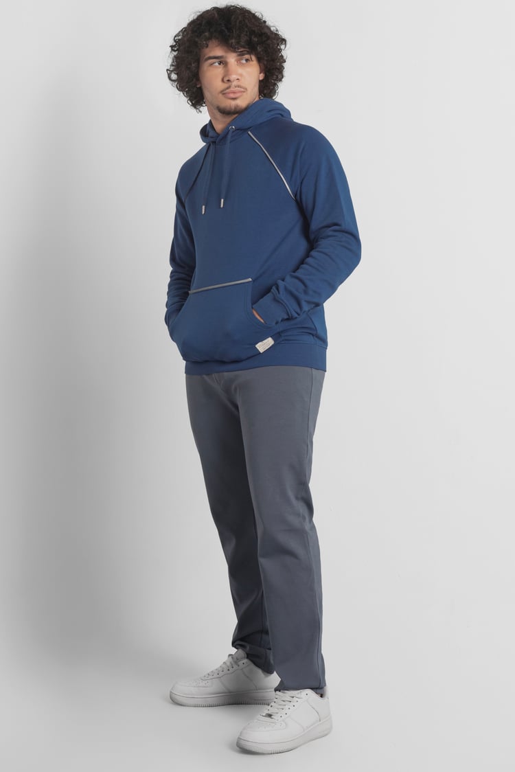 Brushed Fleece Raglan Hoodie