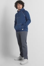 Brushed Fleece Raglan Hoodie