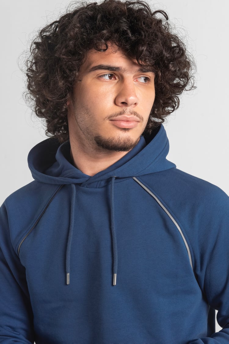 Brushed Fleece Raglan Hoodie