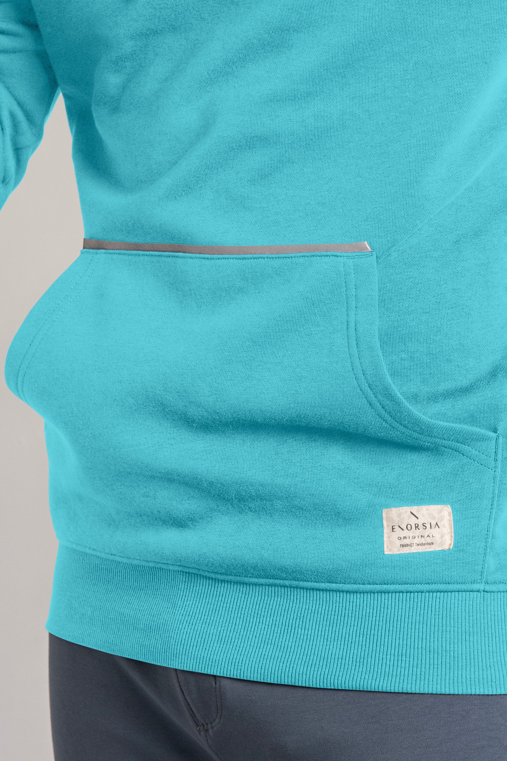 Brushed Fleece Raglan Hoodie