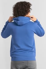Heavy Jersey Zip Through Hoodie