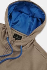 Heavy Jersey Zip Through Hoodie