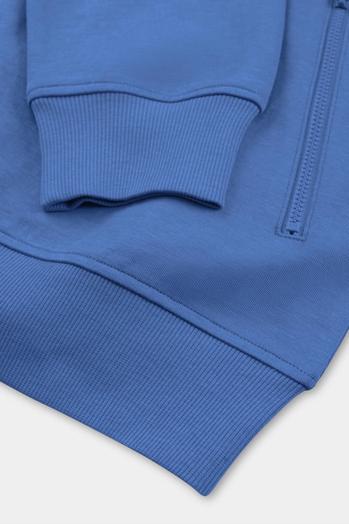 Heavy Jersey Zip Through Hoodie