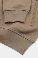 Heavy Jersey Zip Through Hoodie