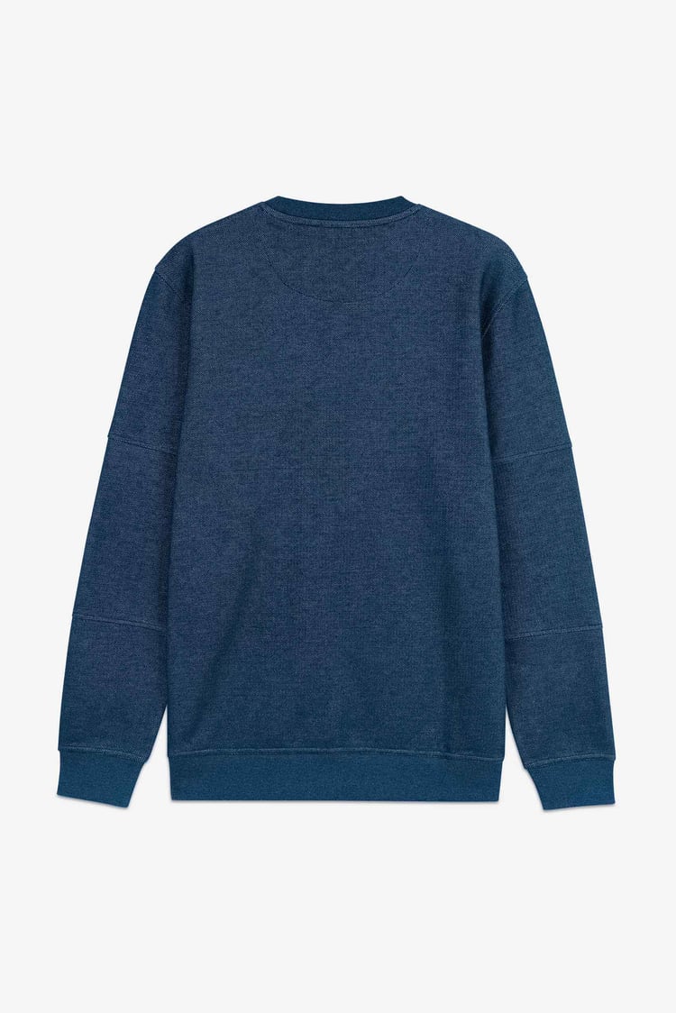 Heavy Pique Terry Crew Neck Sweatshirt