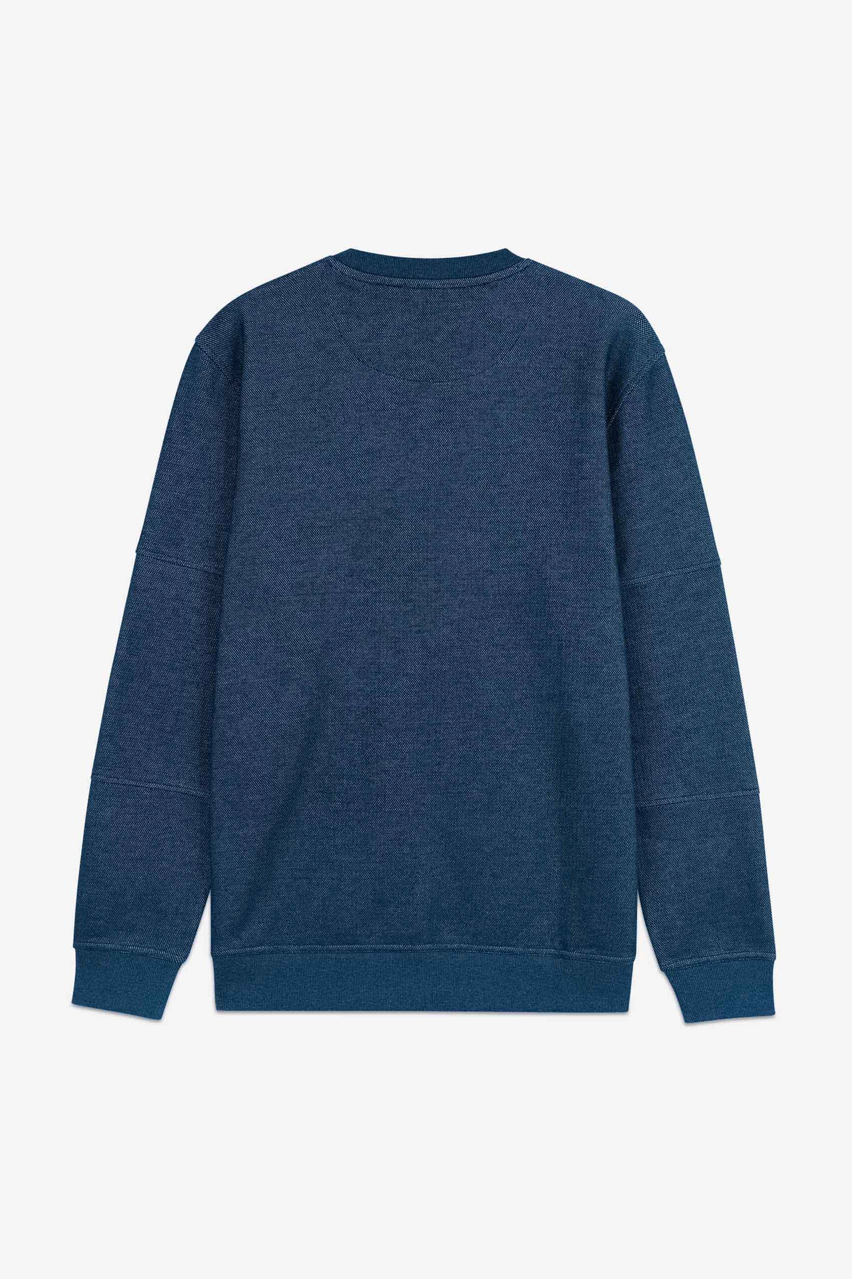 Heavy Pique Terry Crew Neck Sweatshirt