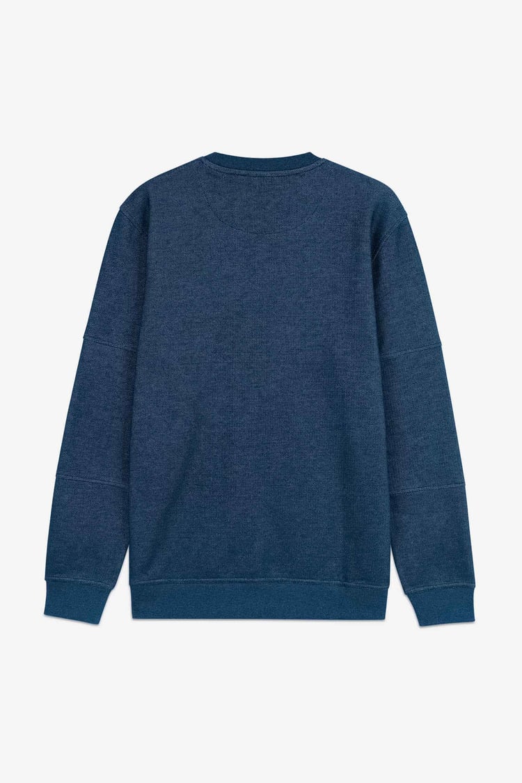 Heavy Pique Terry Crew Neck Sweatshirt