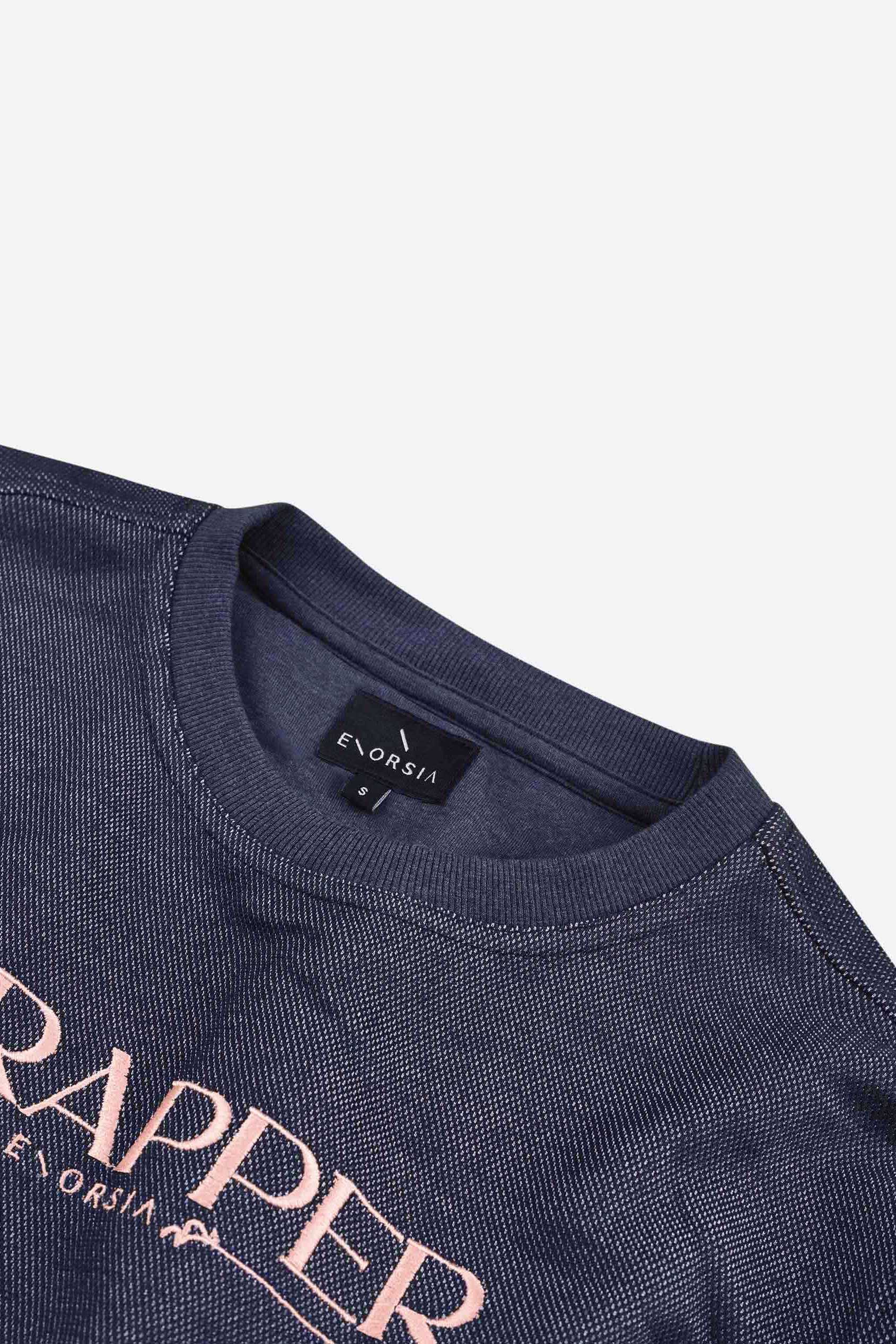 Heavy Pique Terry Crew Neck Sweatshirt