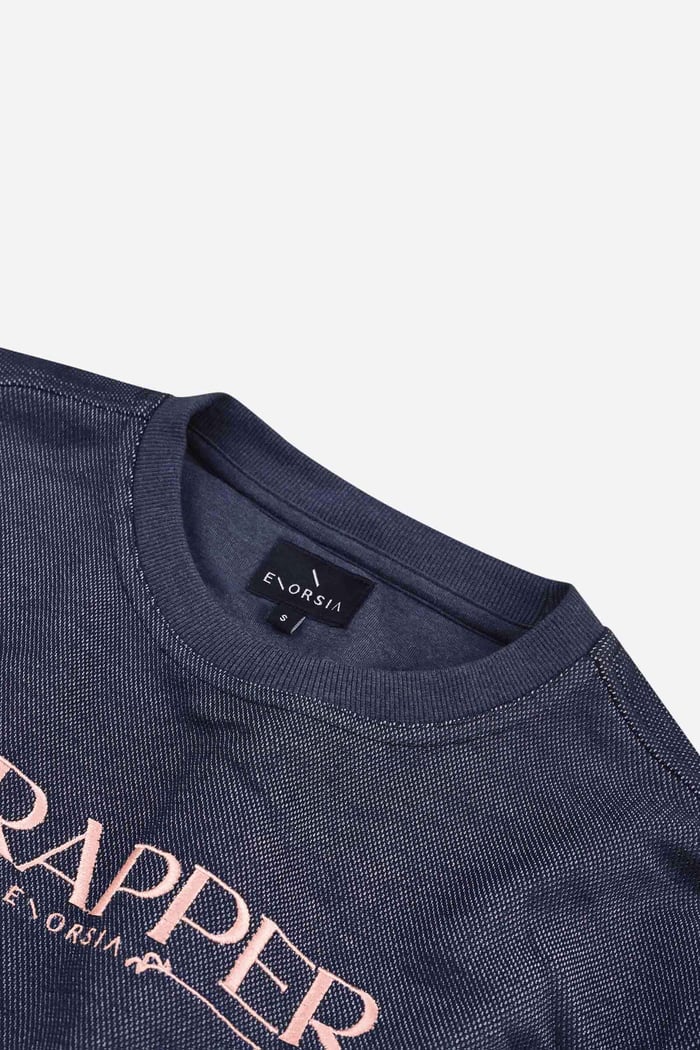 Heavy Pique Terry Crew Neck Sweatshirt