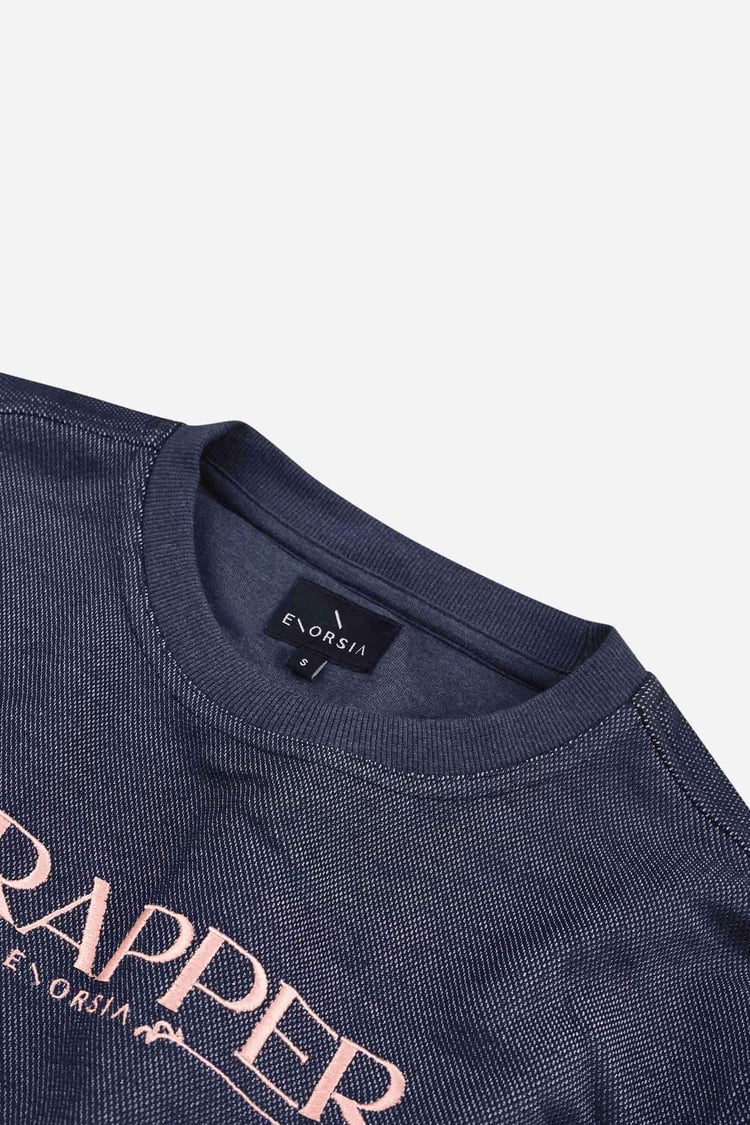 Heavy Pique Terry Crew Neck Sweatshirt