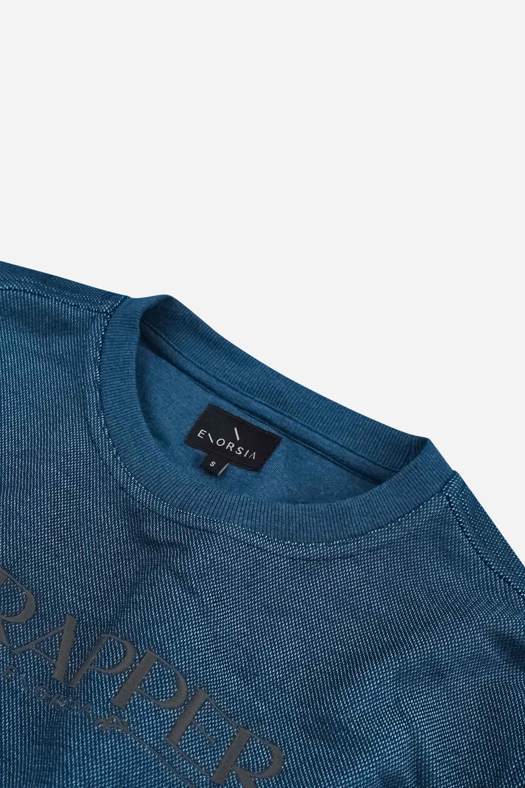 Heavy Pique Terry Crew Neck Sweatshirt