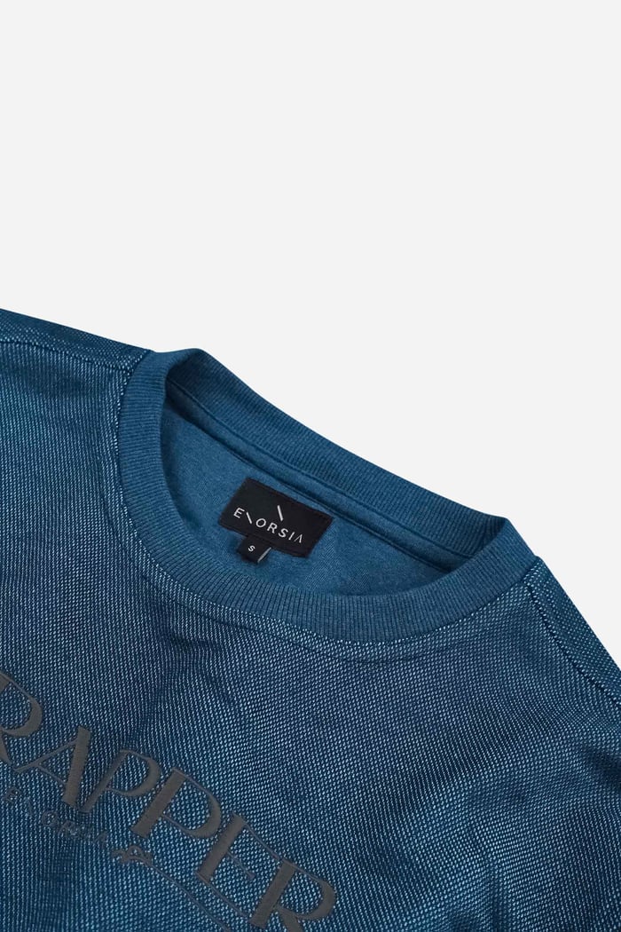 Heavy Pique Terry Crew Neck Sweatshirt