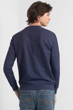 Heavy Pique Terry Crew Neck Sweatshirt