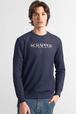 Heavy Pique Terry Crew Neck Sweatshirt