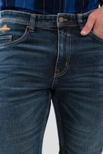 Vintage Deep Wash Bootcut Jeans