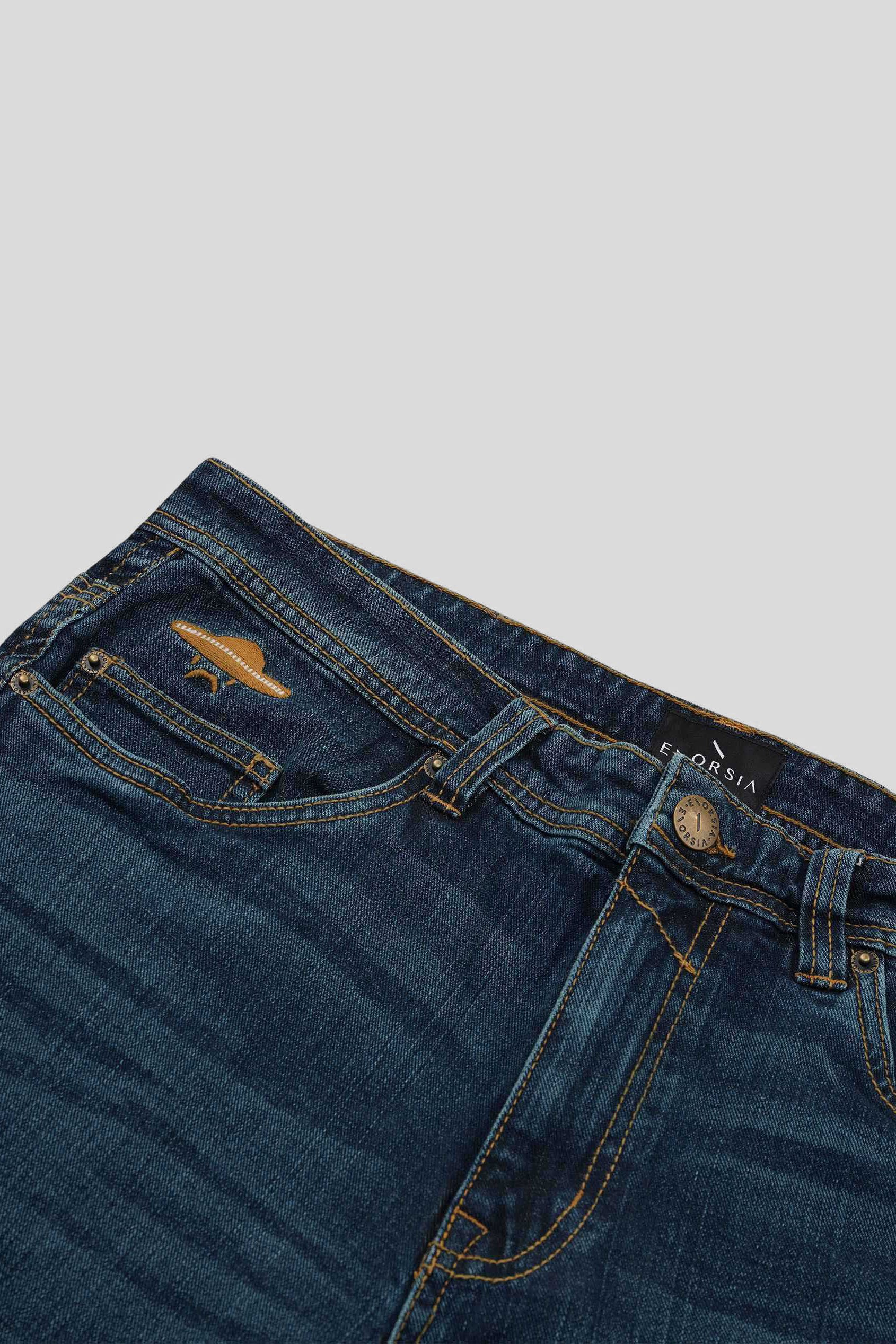 Vintage Deep Wash Bootcut Jeans