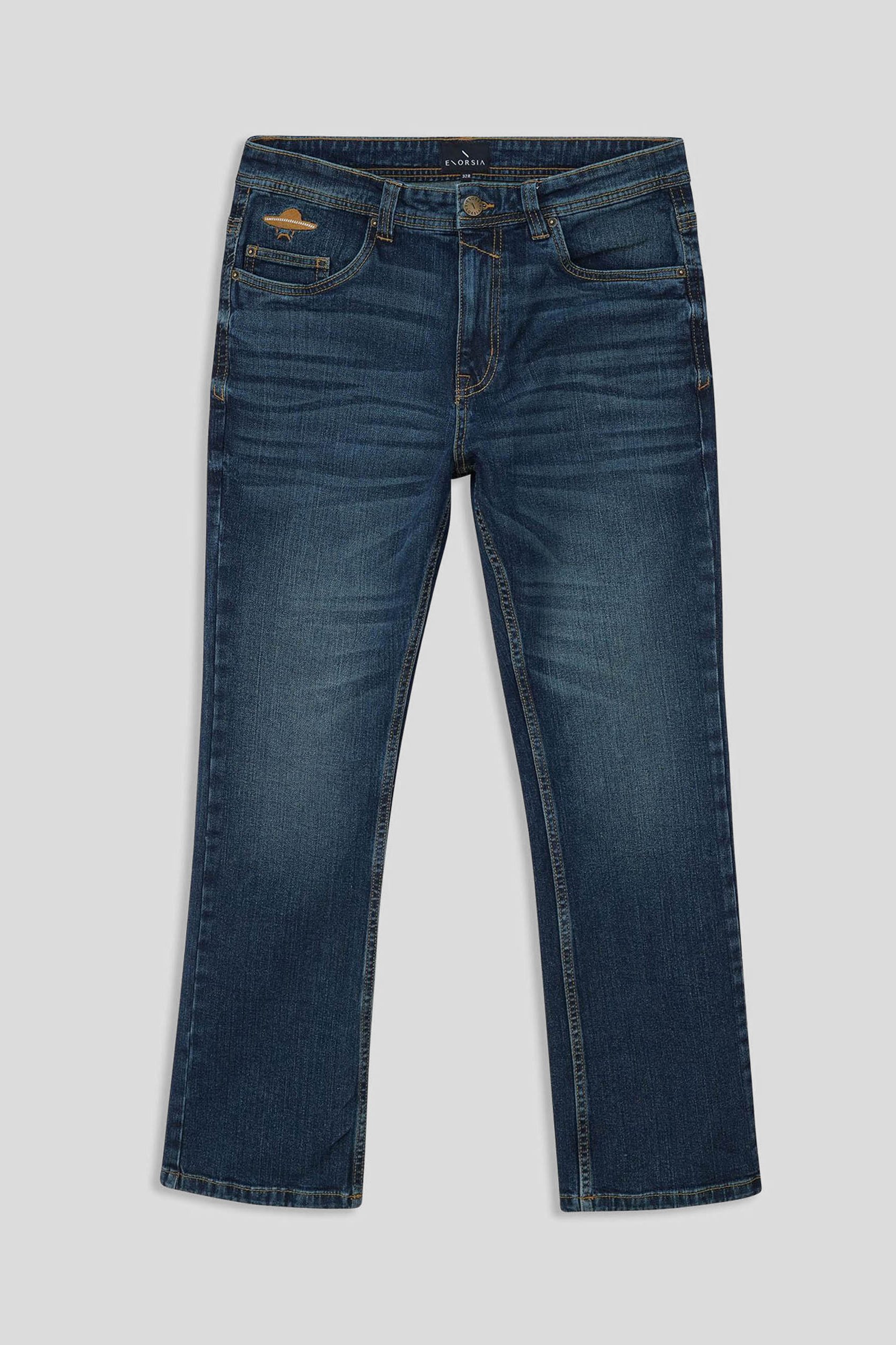 Vintage Deep Wash Bootcut Jeans
