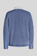 Men's Borg Lined Denim Tucker Jacket