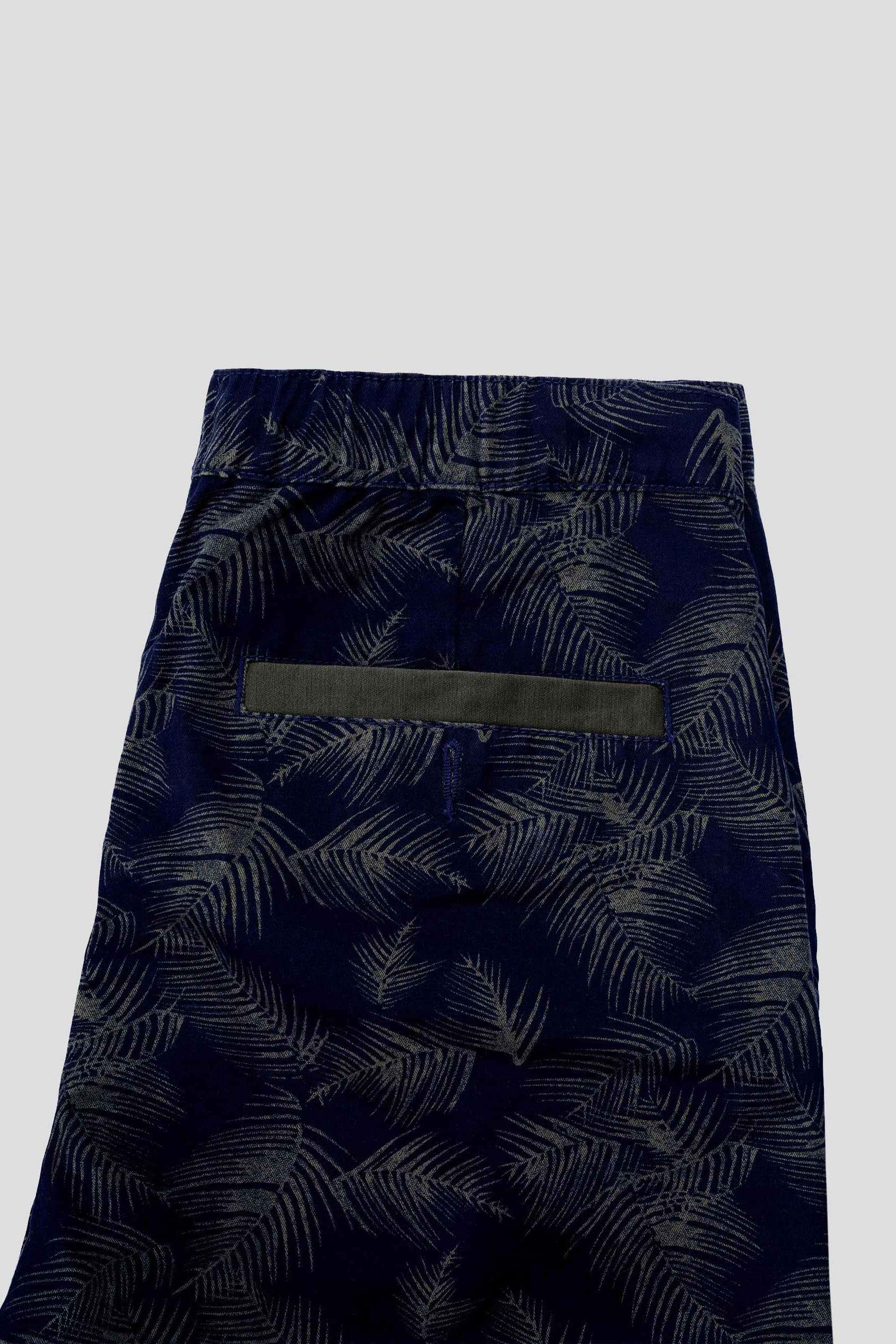 Mens  Printed Cotton Shorts