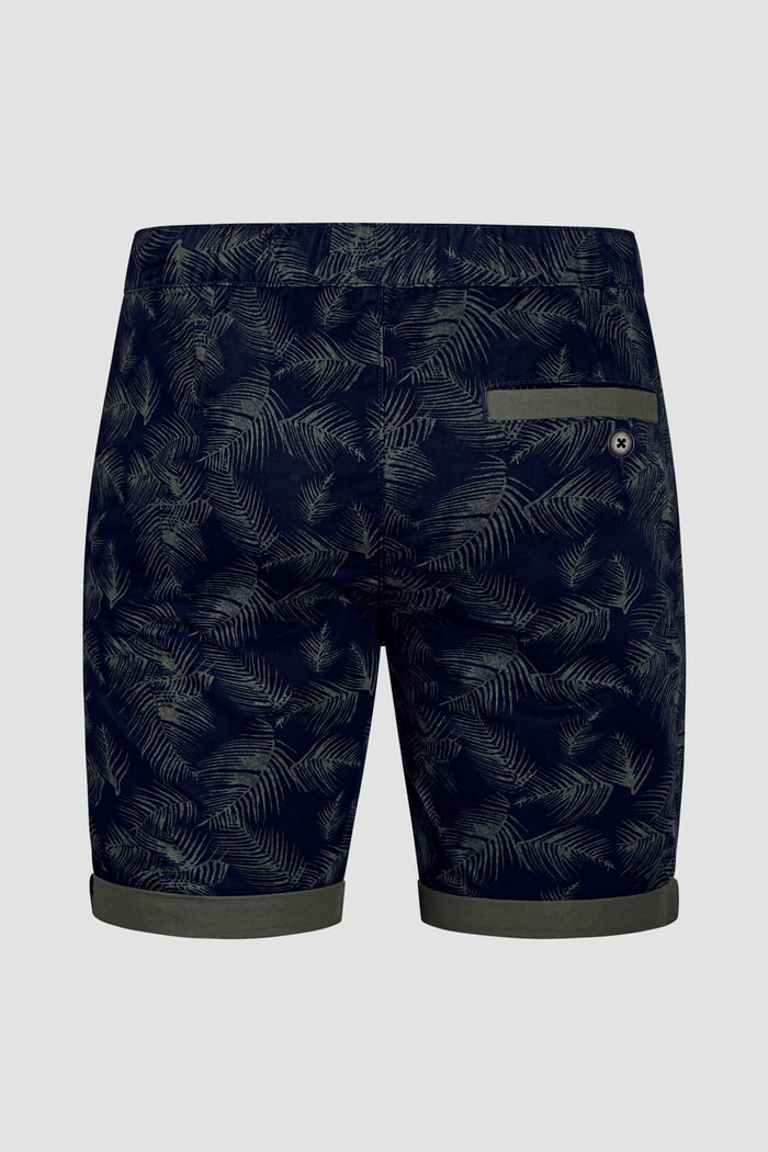 Mens  Printed Cotton Shorts
