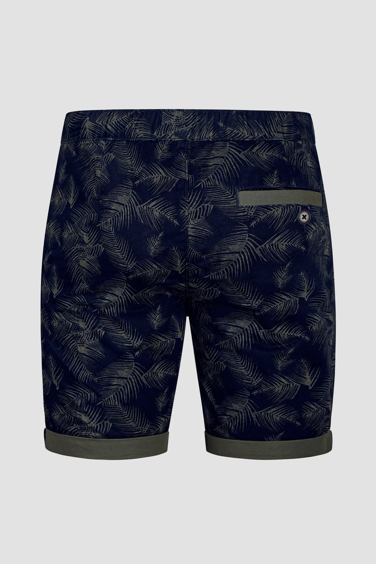 Mens  Printed Cotton Shorts