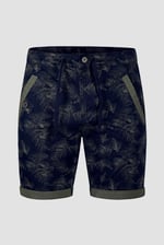 Mens  Printed Cotton Shorts