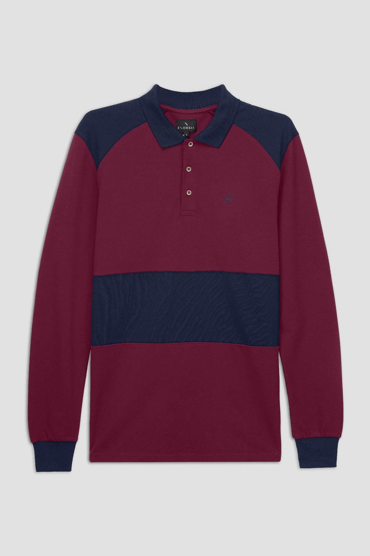 Mens Cut & Sew Pique Polo