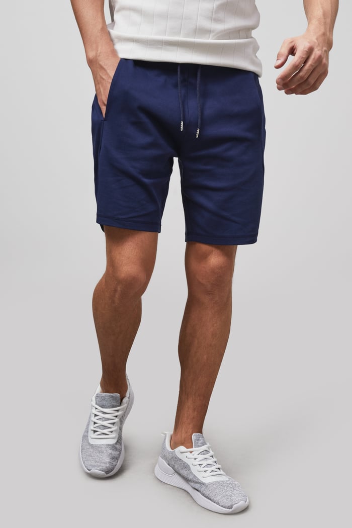 Men's Essential Drawstring Jersey Shorts