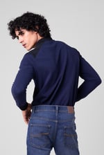 Mens Cut & Sew Pique Polo