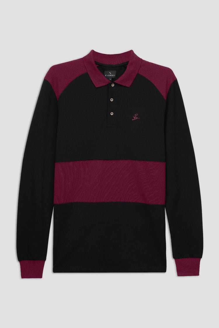 Mens Cut & Sew Pique Polo