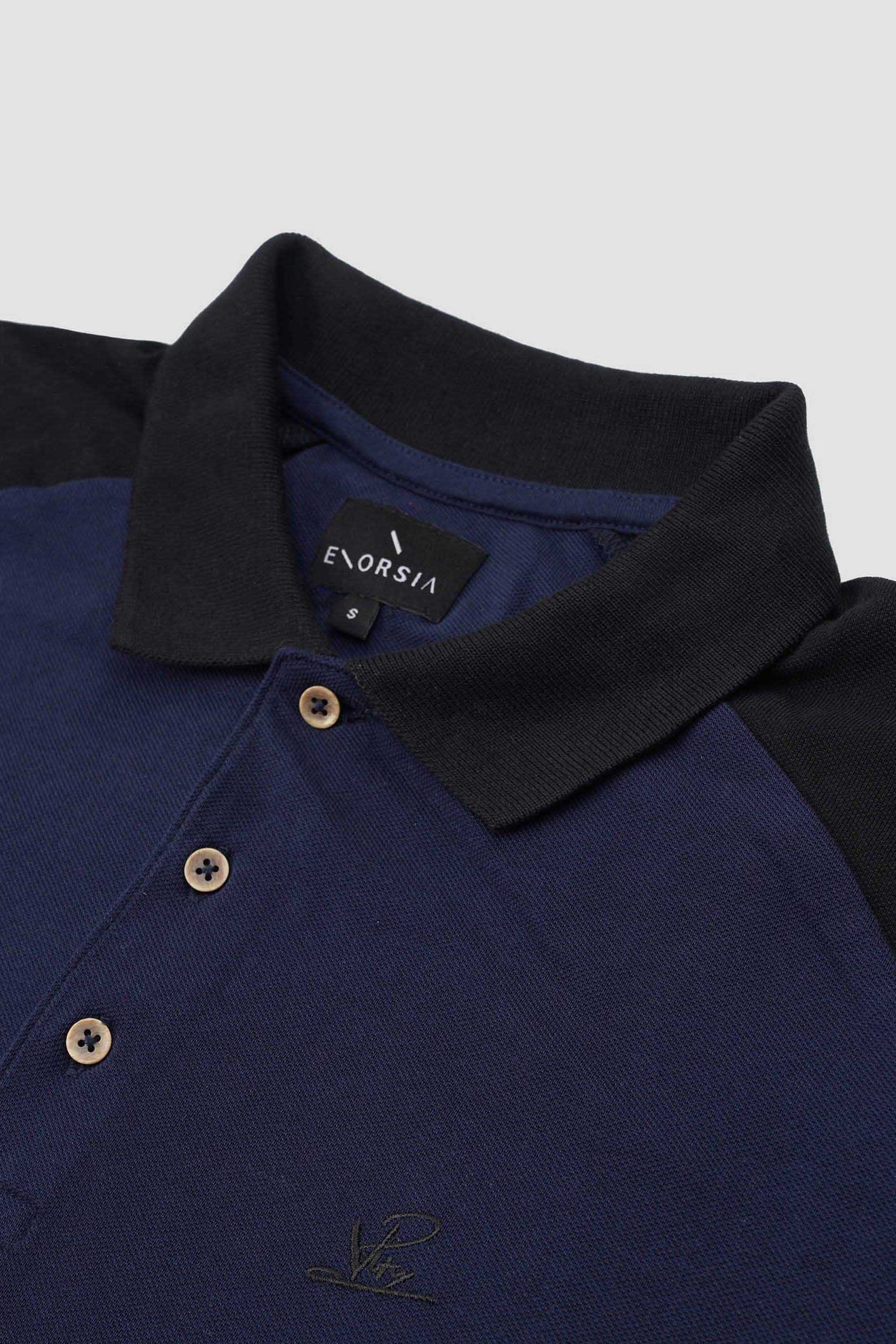 Mens Cut & Sew Pique Polo