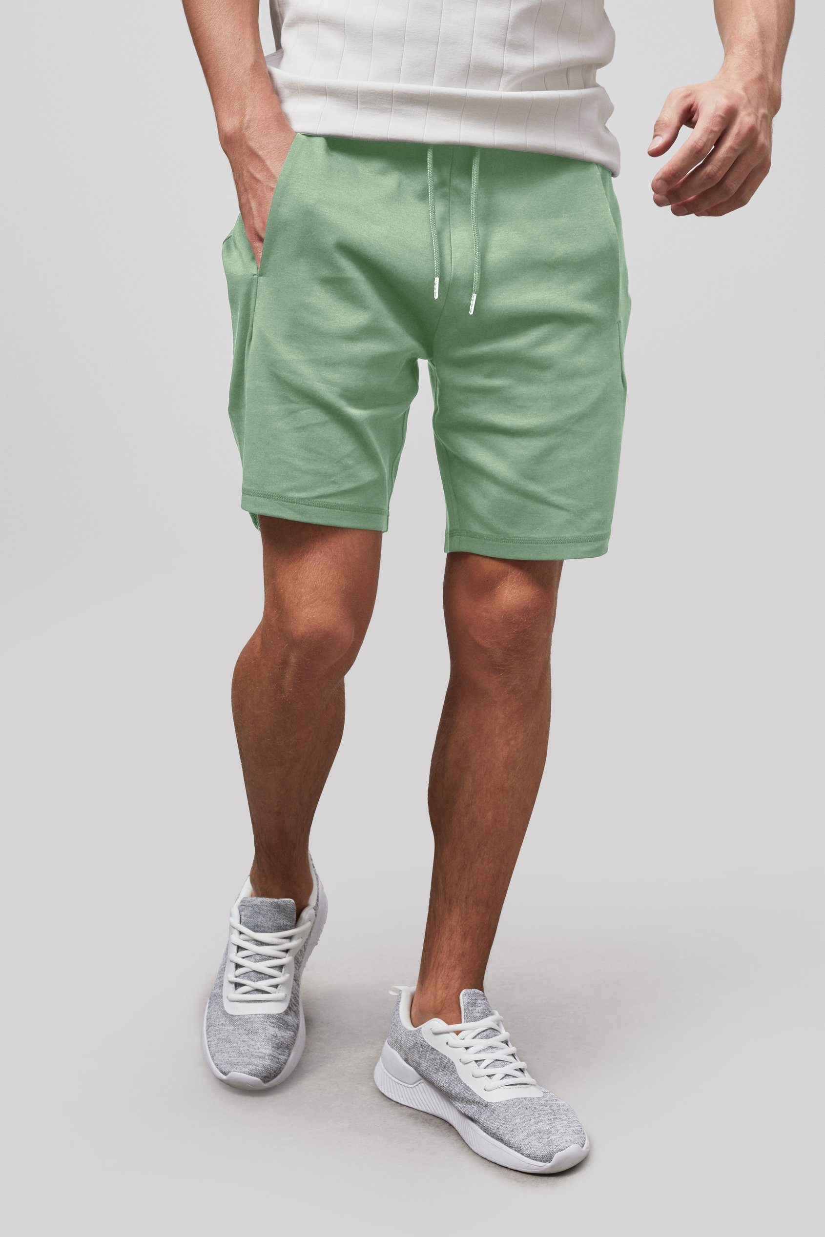 Men's Essential Drawstring Jersey Shorts