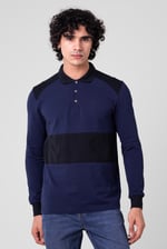 Mens Cut & Sew Pique Polo