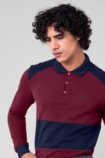 Mens Cut & Sew Pique Polo