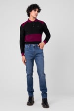 Mens Cut & Sew Pique Polo