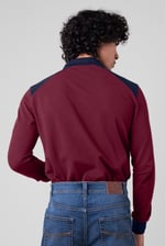 Mens Cut & Sew Pique Polo