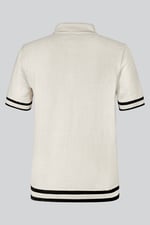 Men's Premium Polo Shirt With Stripe Rib