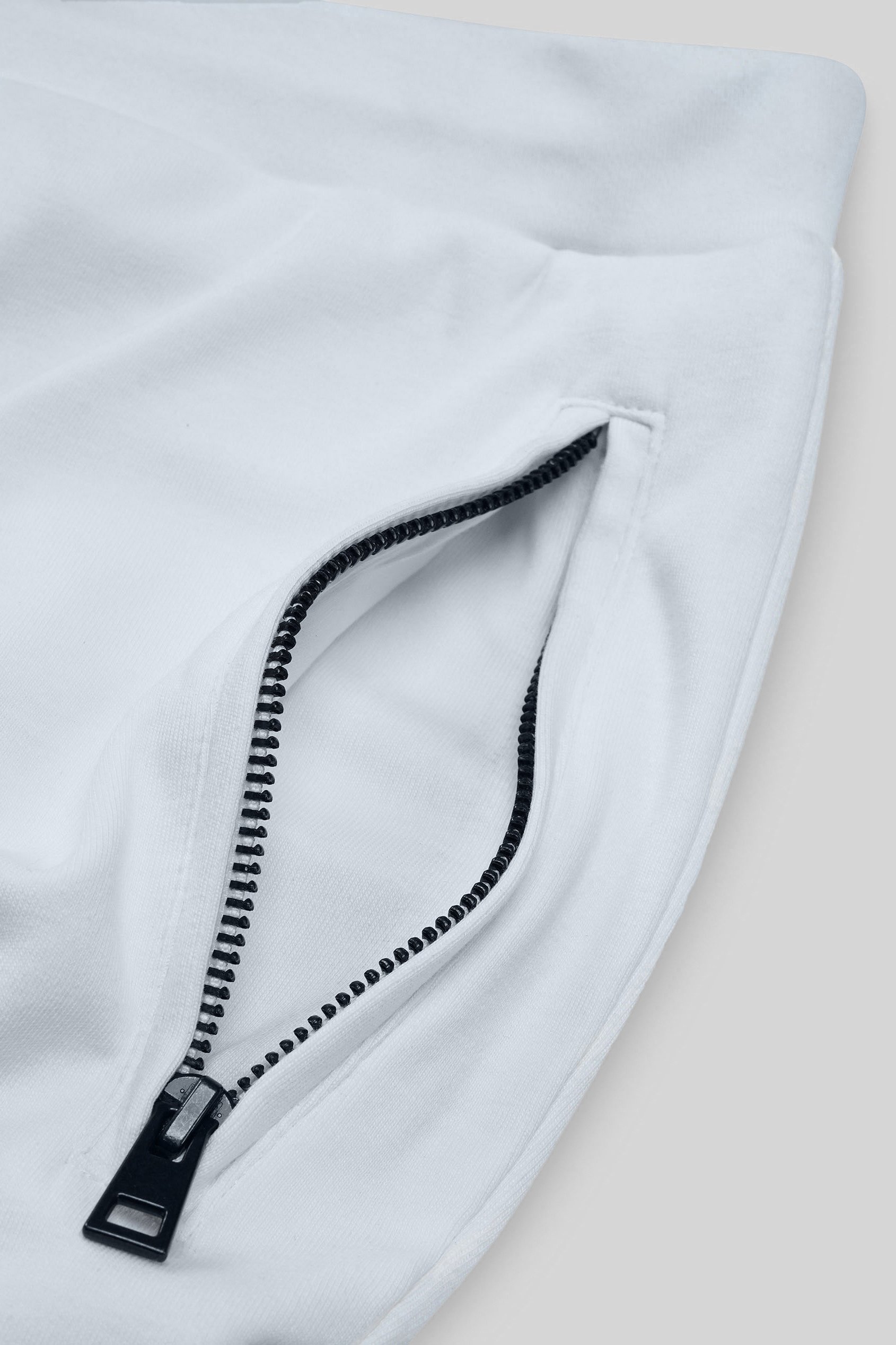 Mens Jersey Shorts With Zip Pocket