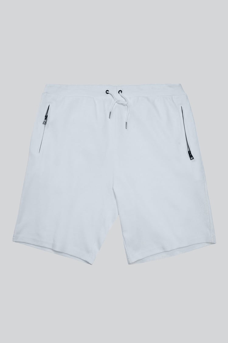Mens Jersey Shorts With Zip Pocket