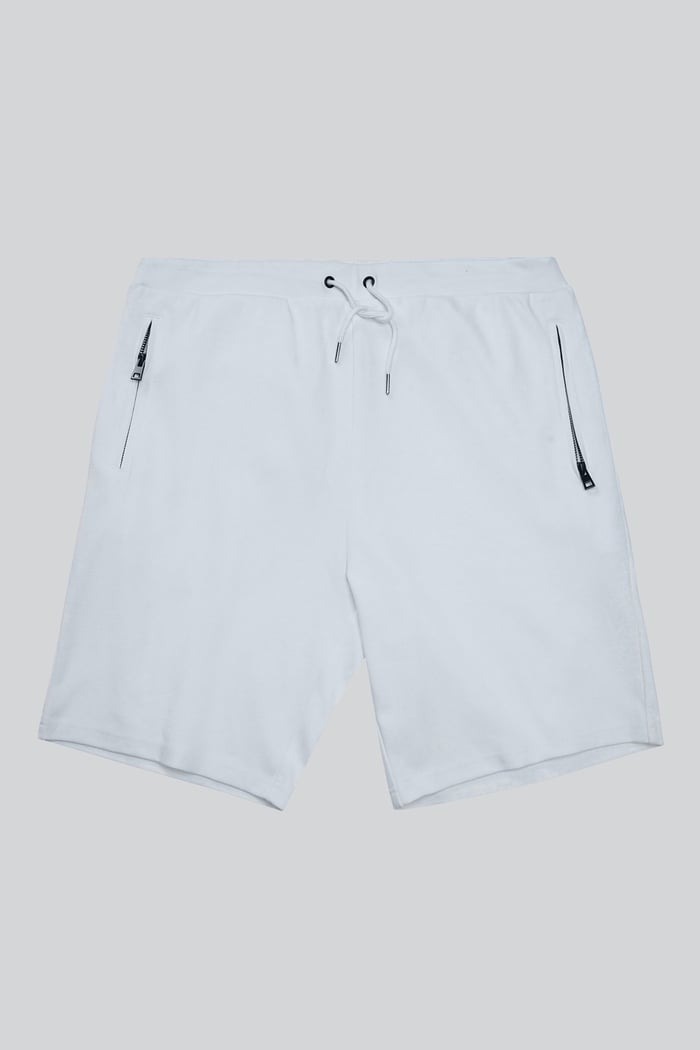 Mens Jersey Shorts With Zip Pocket