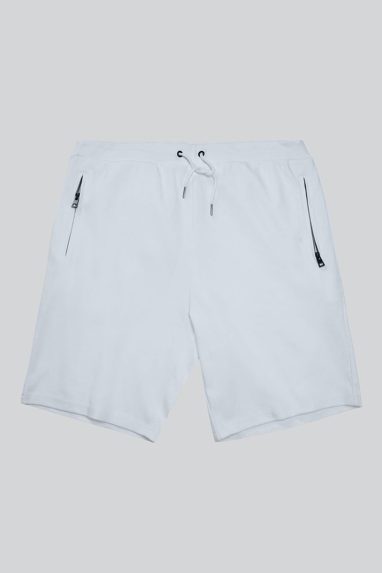 Mens Jersey Shorts With Zip Pocket