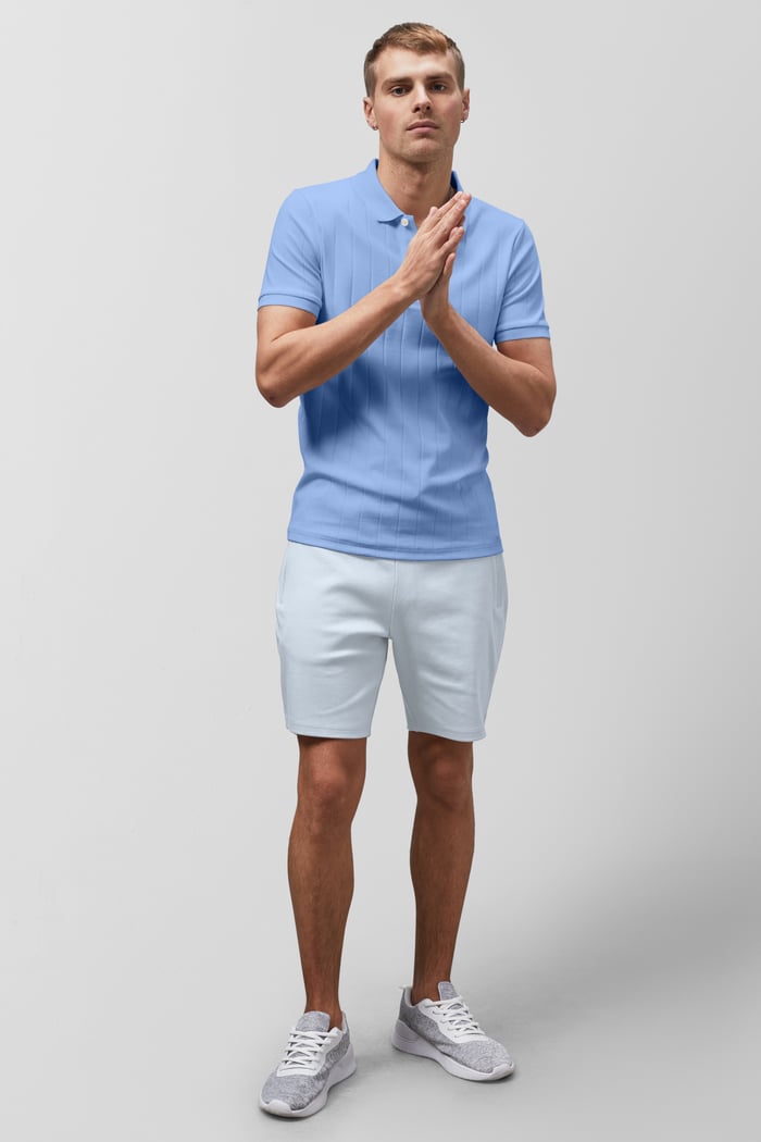 Mens Jersey Shorts With Zip Pocket