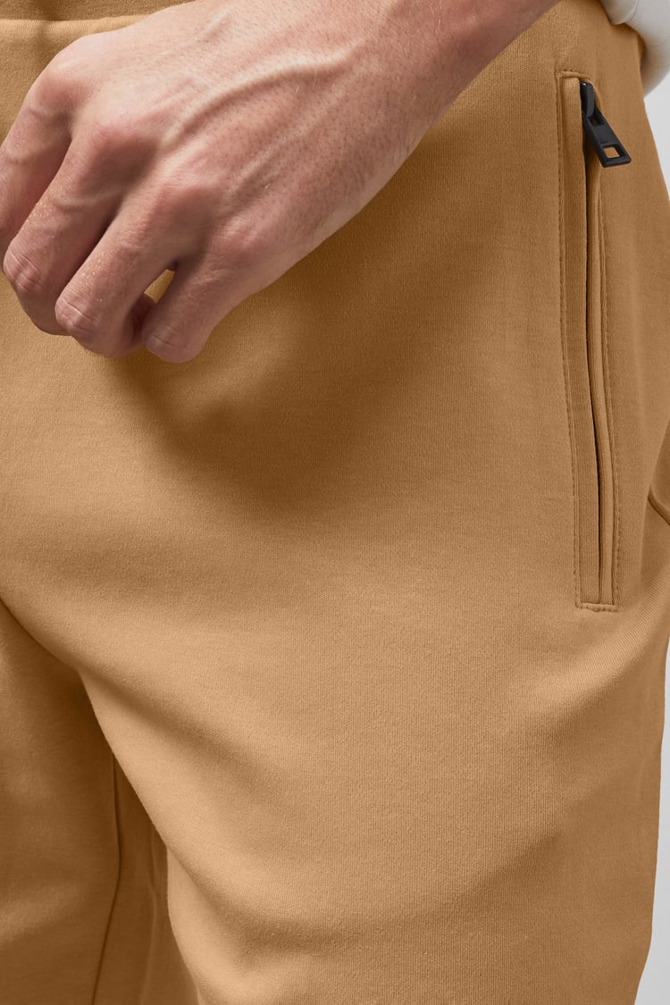 Mens Jersey Shorts With Zip Pocket