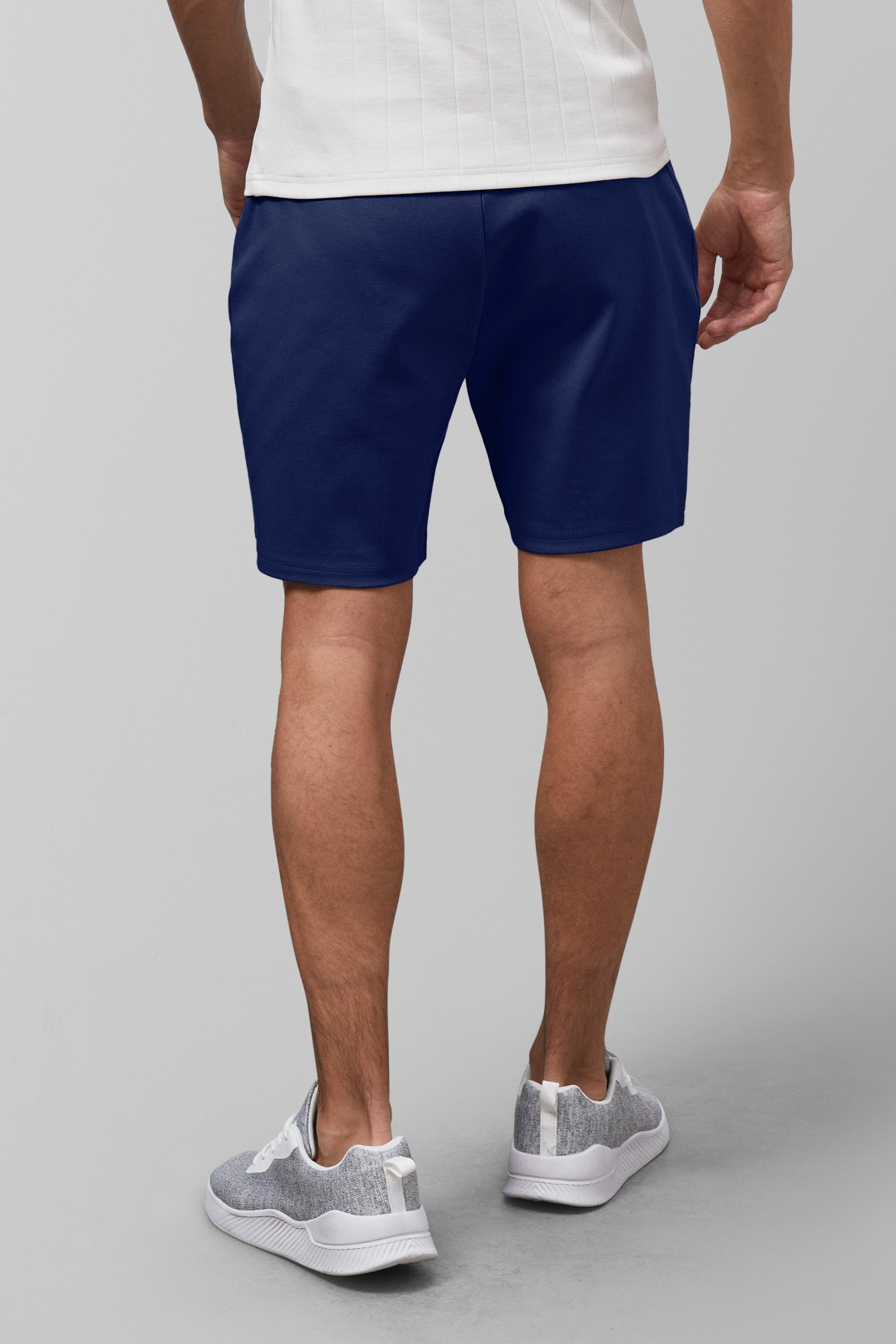 Mens Jersey Shorts With Zip Pocket
