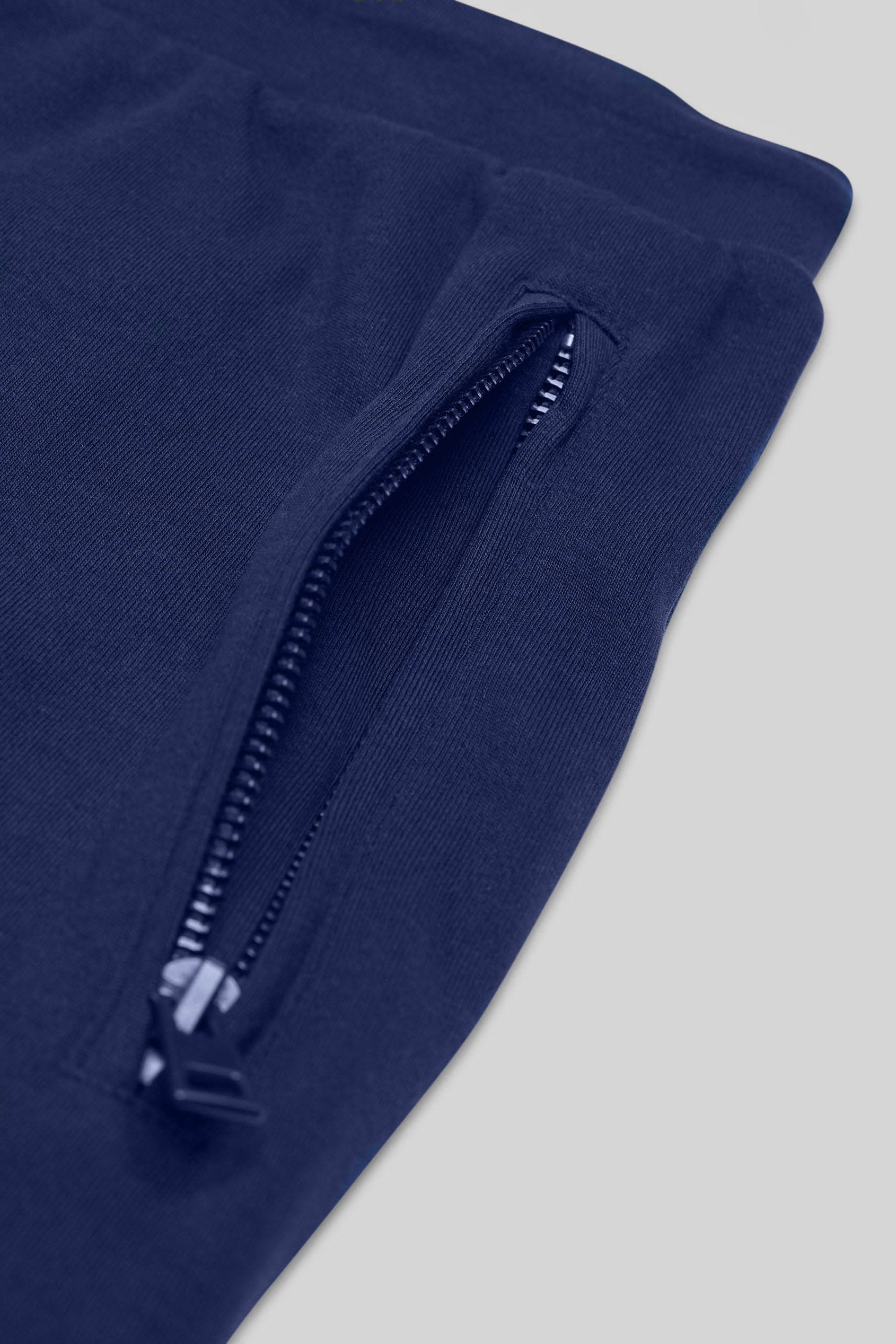 Mens Jersey Shorts With Zip Pocket