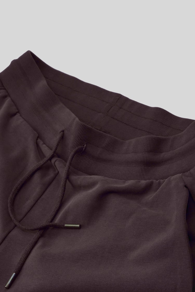 Mens Cut & Sew Zip Jogger