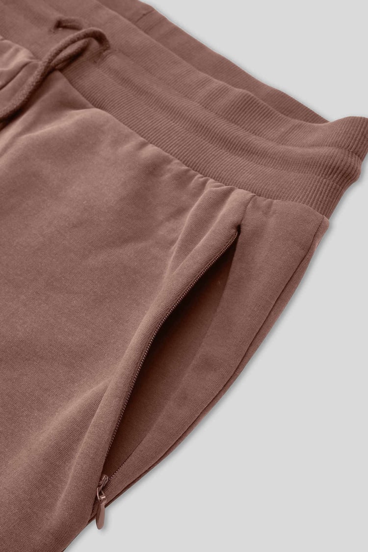 Mens Cut & Sew Zip Jogger