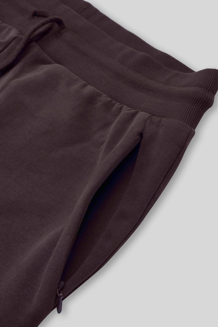 Mens Cut & Sew Zip Jogger